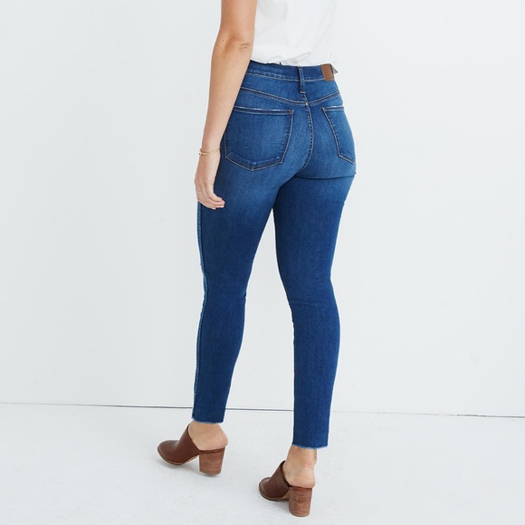 Madewell 10" High-Rise Skinny Jeans in Hanna Wash - Picture 12 of 12